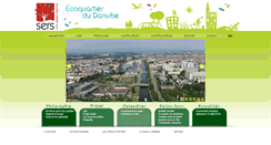 Desktop Screenshot of ecoquartierdanube.sers.eu